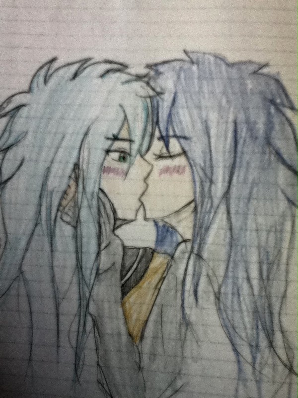 ミロ×カミュ キス