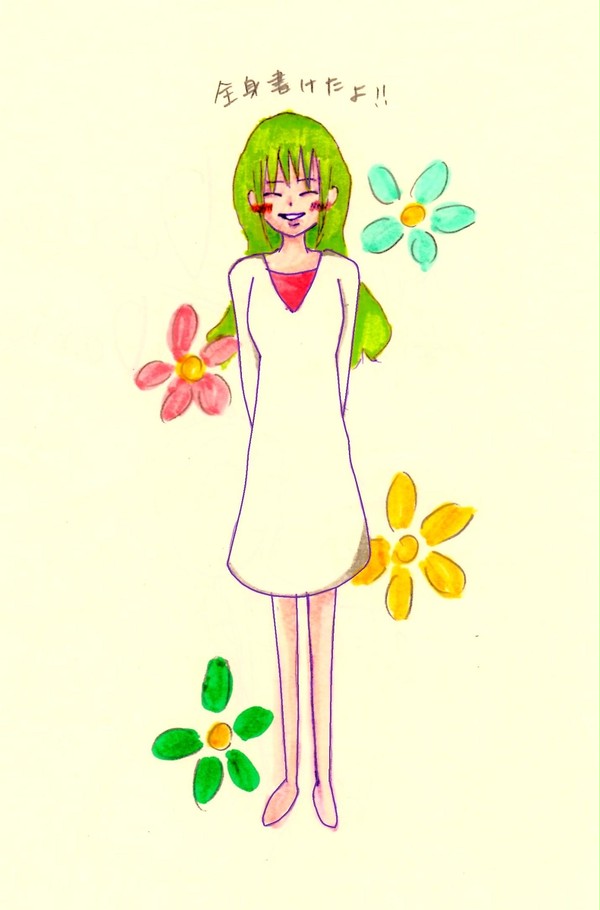 初！　全身かきました！！