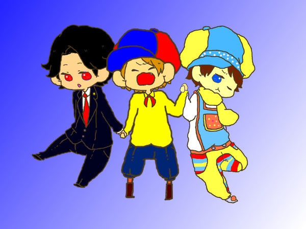 【塗らせていただいた】ギャップ3人組