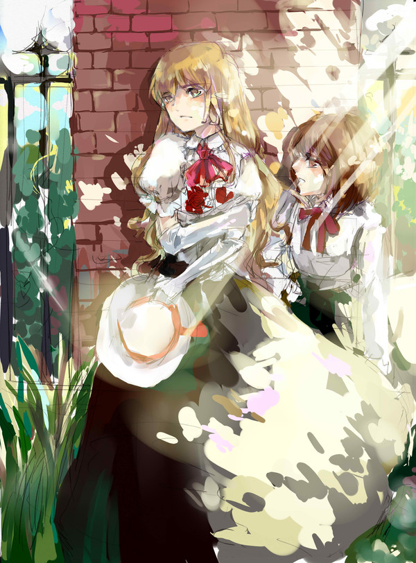 涂鸦 森林少女