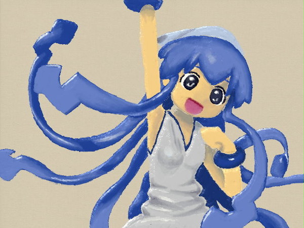 3DS：新絵心教室でイカちゃん