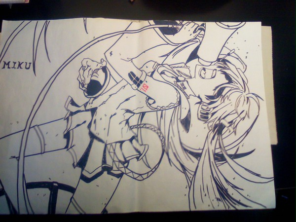 Miku-copy Shirow Miwa's work