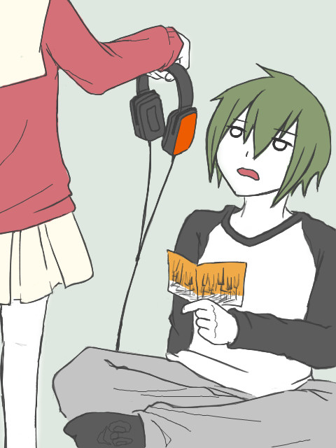 兄を足蹴にするのはよくないと思います