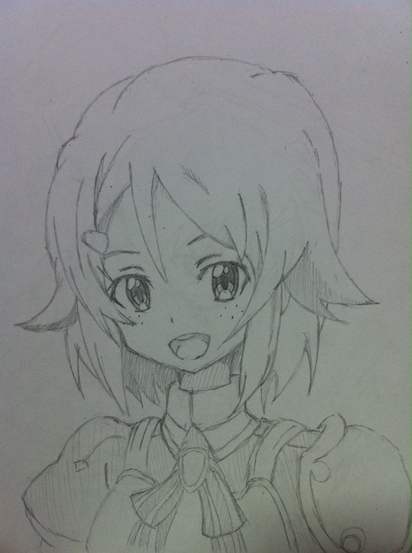 リズベット描いてみた
