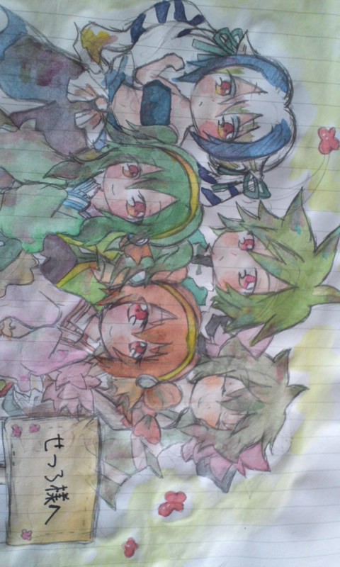 描かせていただきました！