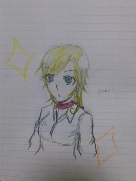 落描き…