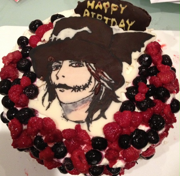 HYDEデコケーキ