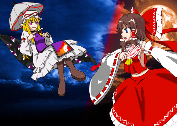 八雲紫と博麗霊夢