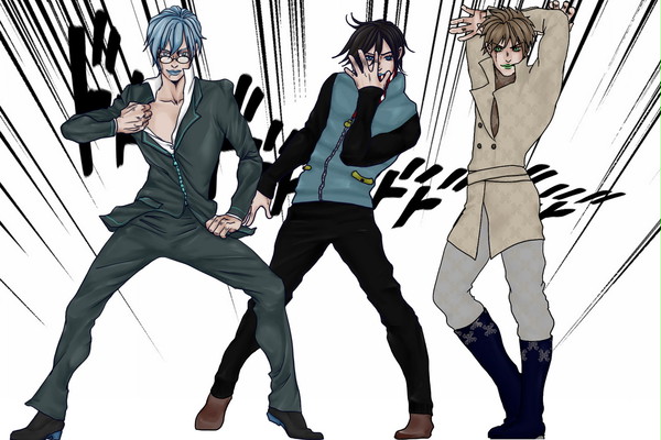 3人でジョジョ