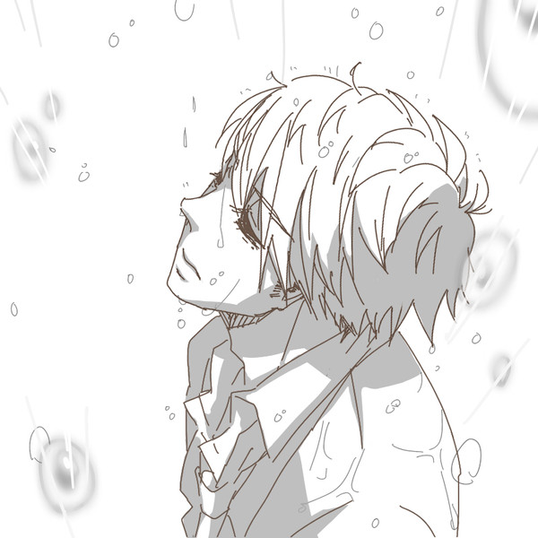 傘をさすかどうか迷うほどの雨