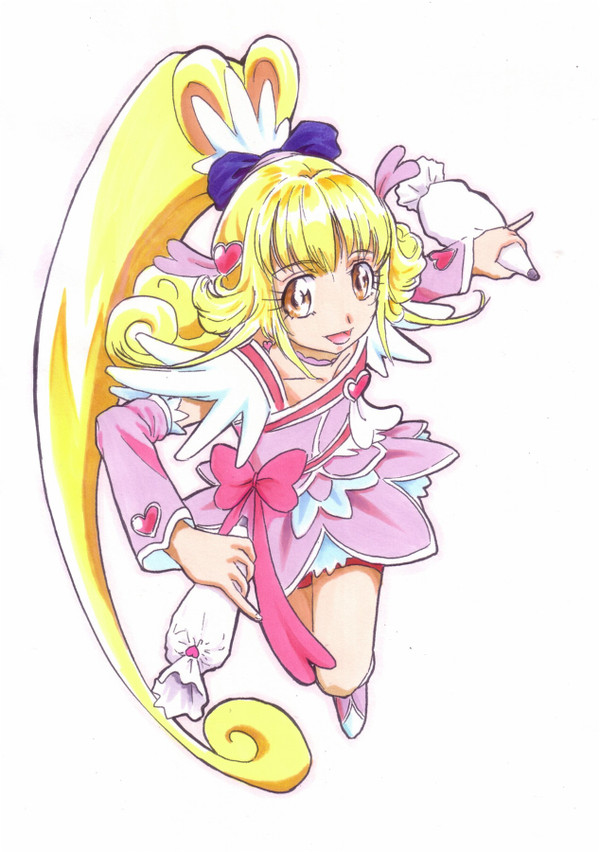 キュアハート描いてみたよ~