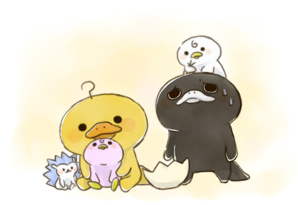 かものはしかも。