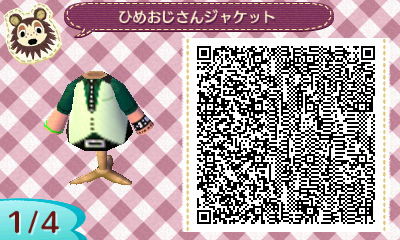 とび森マイデザ/タイバニ:おじさんのジャケット