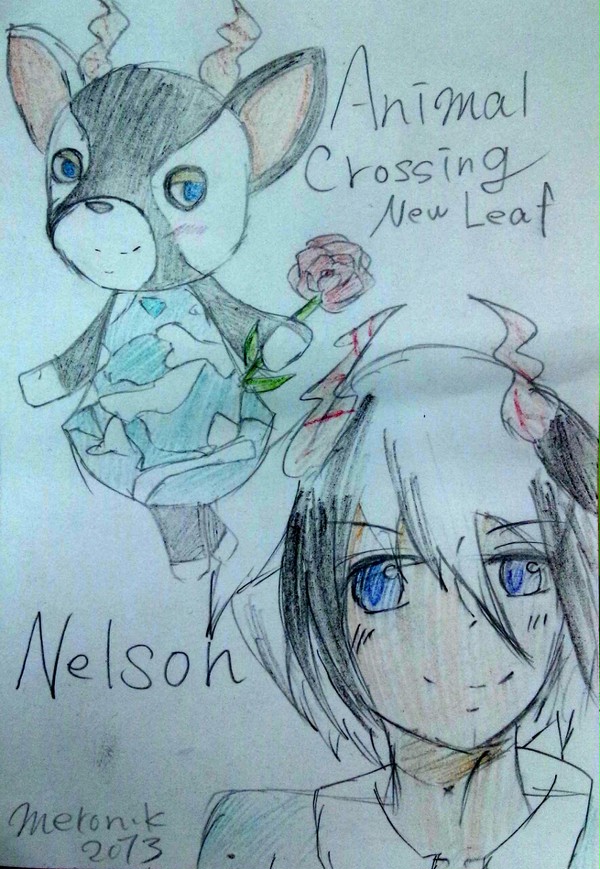 【とびだせどうぶつの森】 ネルソンさん擬人化!!