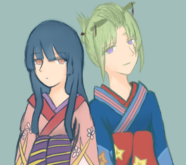 信女と月詠