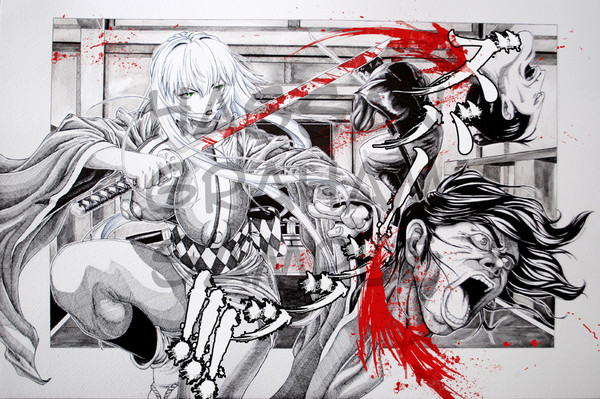 Slashes (double page spread)