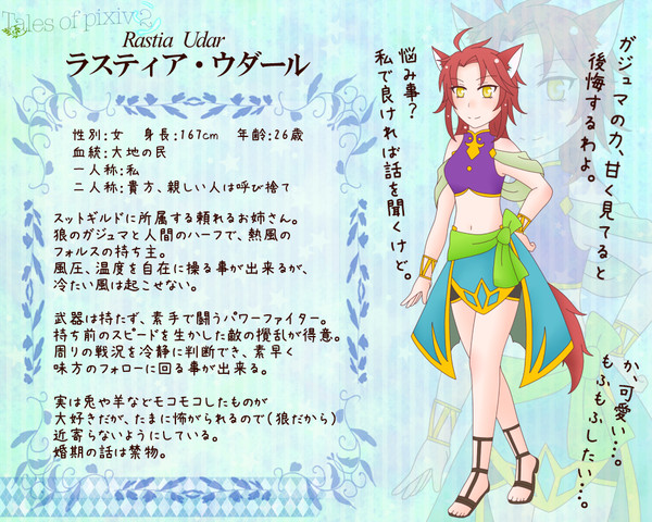 【TOpixiv2】ラスティア・ウダール【スット】