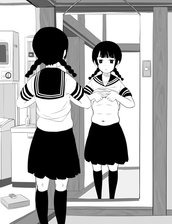 いつの間にか腹筋が割れていると喜んだがよく考えたら腹のシワだった