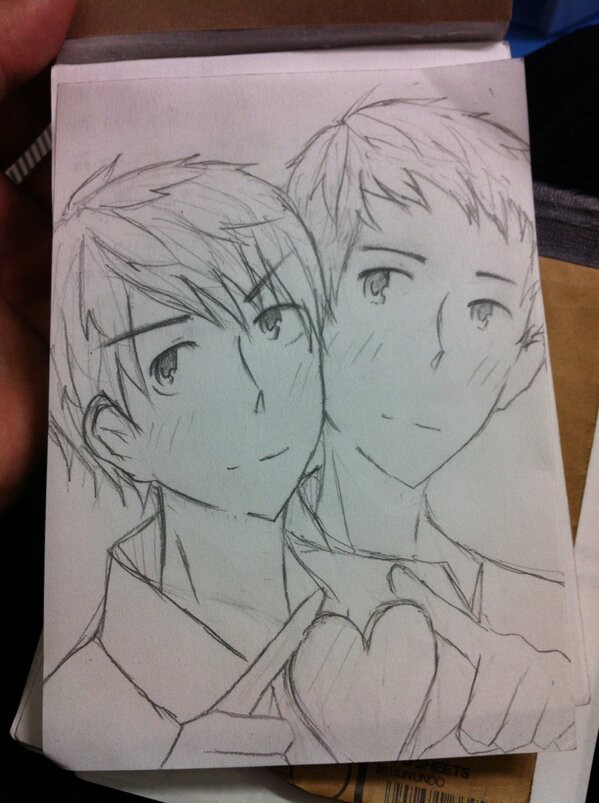 バレンタイン落書き２