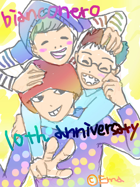 ビアンコネロ10周年記念絵