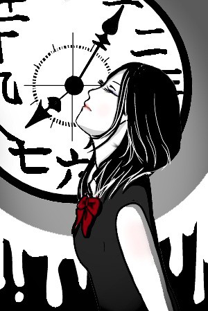 時計少女。