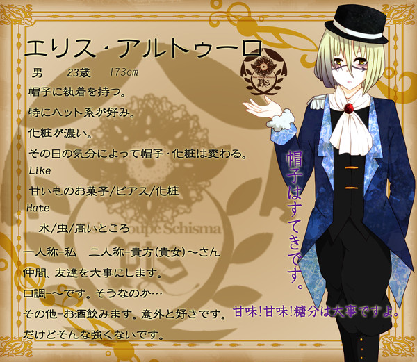 【PTS】エリス【キャラシ】