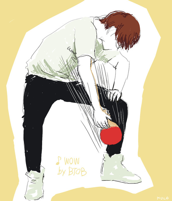 BTOBの卓球部員