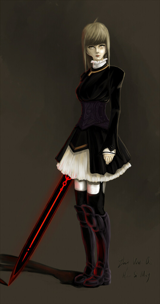 black