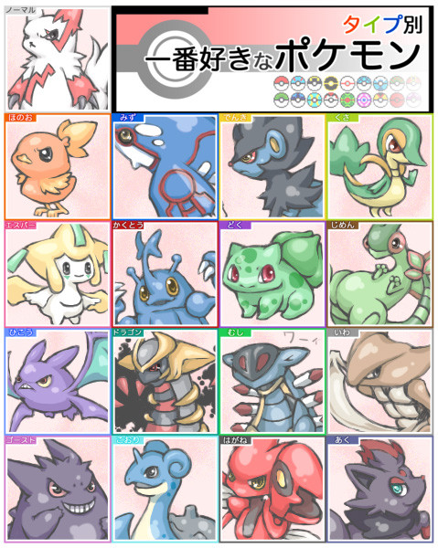 一番好きなポケモン