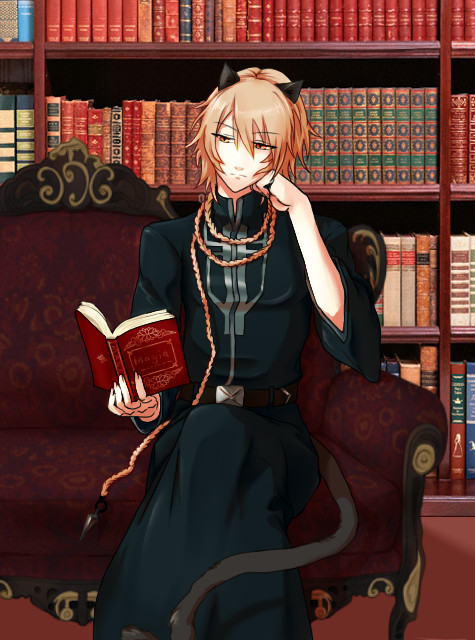 読書するリークス