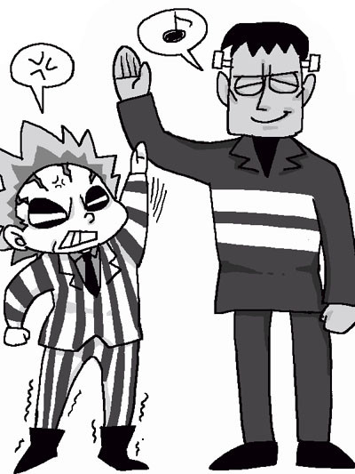 ハイタッチ