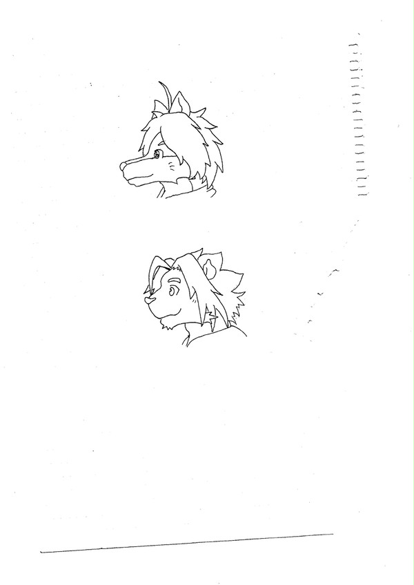 授業中の落書き（模写）（２）