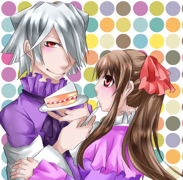 ブレイクが持っているのはケーキ。誰が何と言おうとケーキ。
