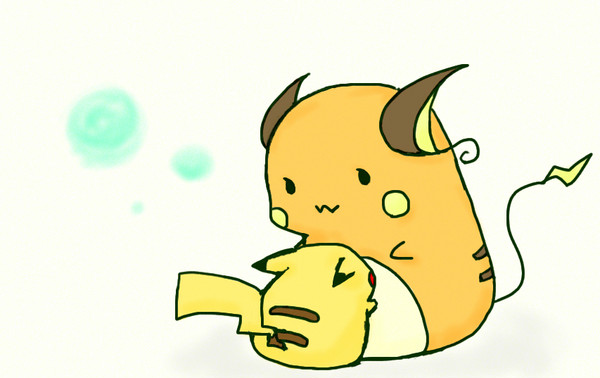 ライチュウは癒し。