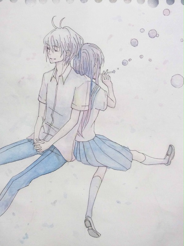 君とシャボン玉