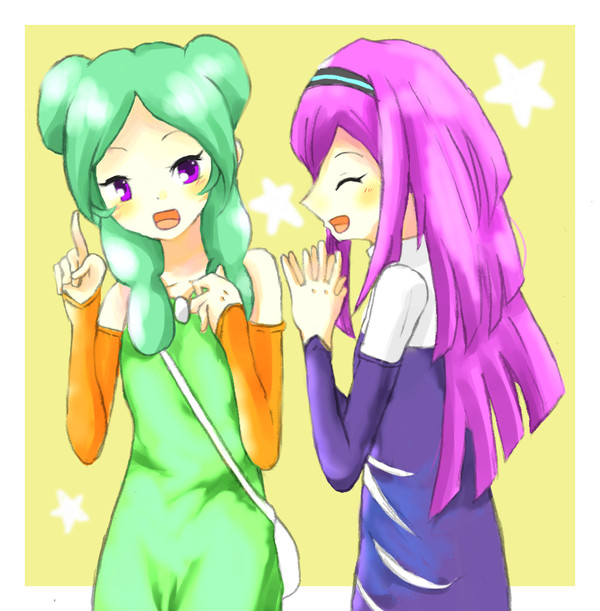 メイアちゃんとベータちゃん私服!