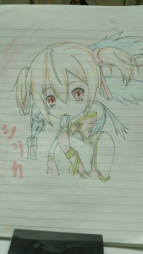 模写:シリカ