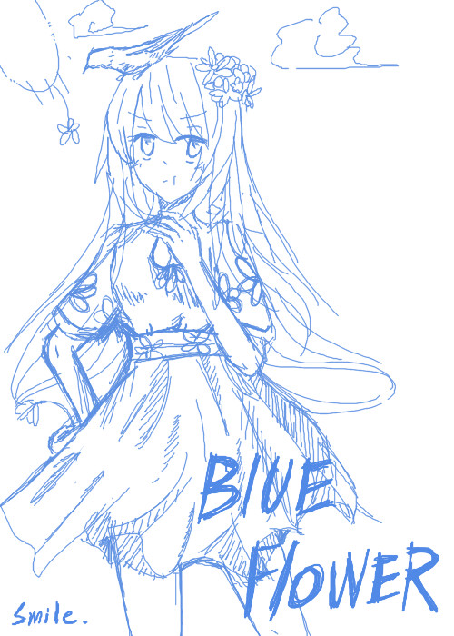 BLUE FLOWER