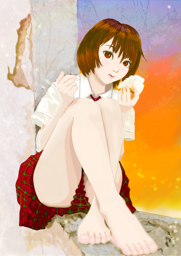 ・・・食べる？