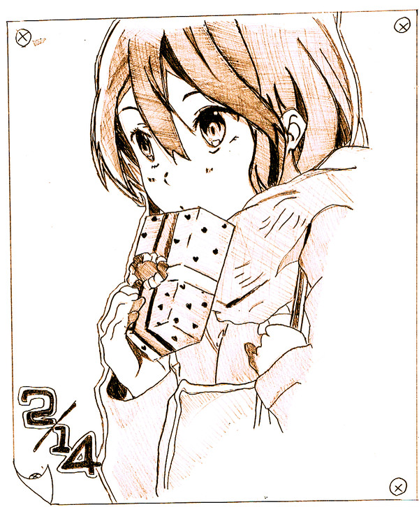 ココロコネクトの稲葉姫子を描いてみた！