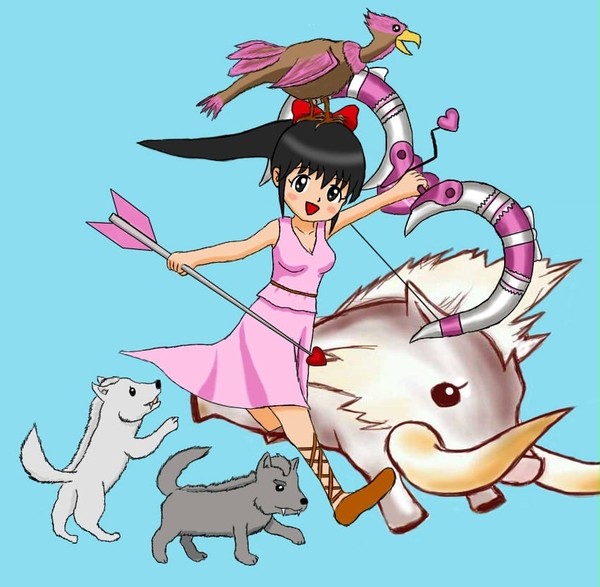 パズドラのフレイヤっぽい