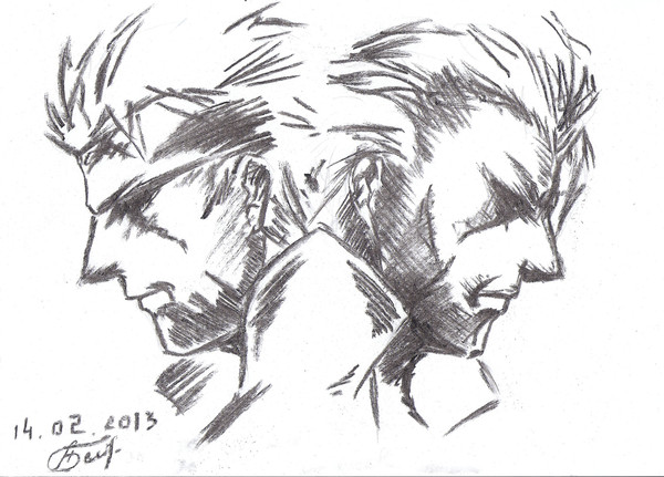 Solid snake~ X ~liquid snakE