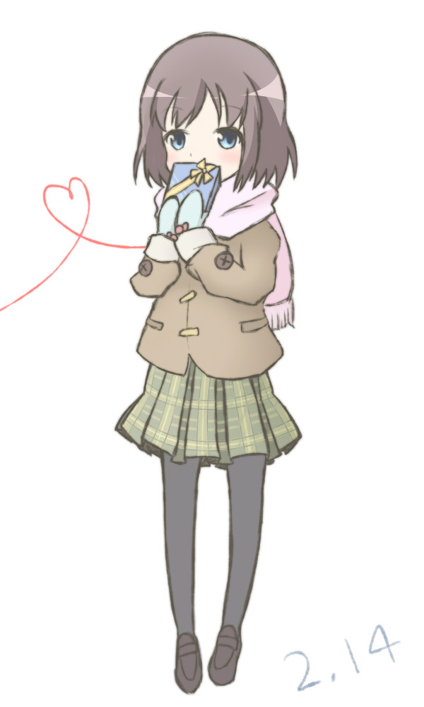2月14日に描いたんだって！ほんとだって！