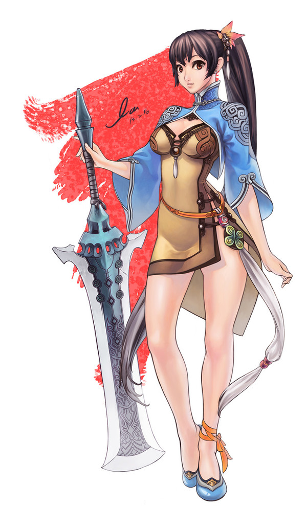 女武者
