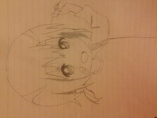幼少期結衣＊模写
