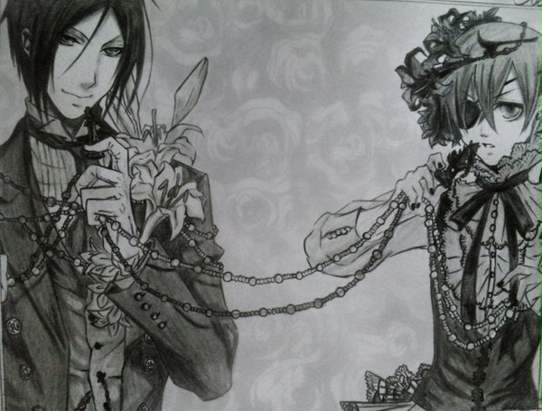 手绘「黒執事」2010.10.23