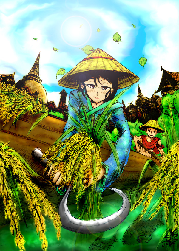 Living as Thai Farmer