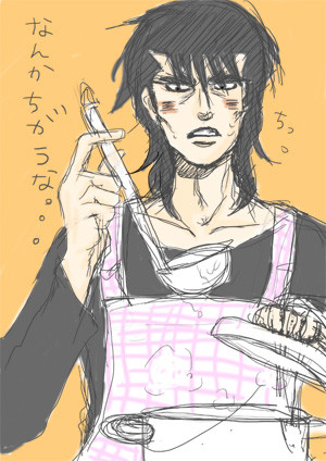 エプロン間柴さん