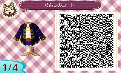［とび森］うちの子の私服マイデザインをまとめてみた［QR］