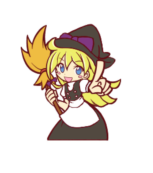 ぷよぷよ風魔理沙【トレス】